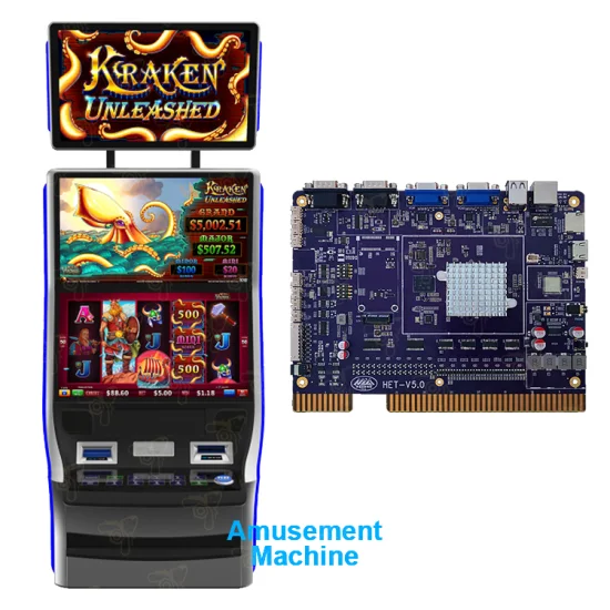 판매 Kraken Unleashed 아케이드 게임을 위한 고품질 금속 자동 판매기 동전 슬롯 머신